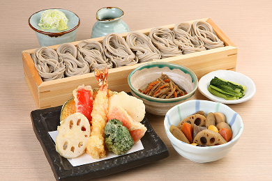 越後へぎそば御膳