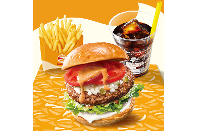 絶品ビーフバーガー